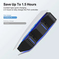 Pour PS5 Type-C Station de charge DualSense Support de charge à double quai de charge pour manette de jeu sans fil PlayStation 5 DualSense
