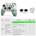 Manette de jeu sans fil pour Pro Switch Elite BT Controller pour Switch OLED/Lite Joystick pour PC/Steam Deck avec 6 axes