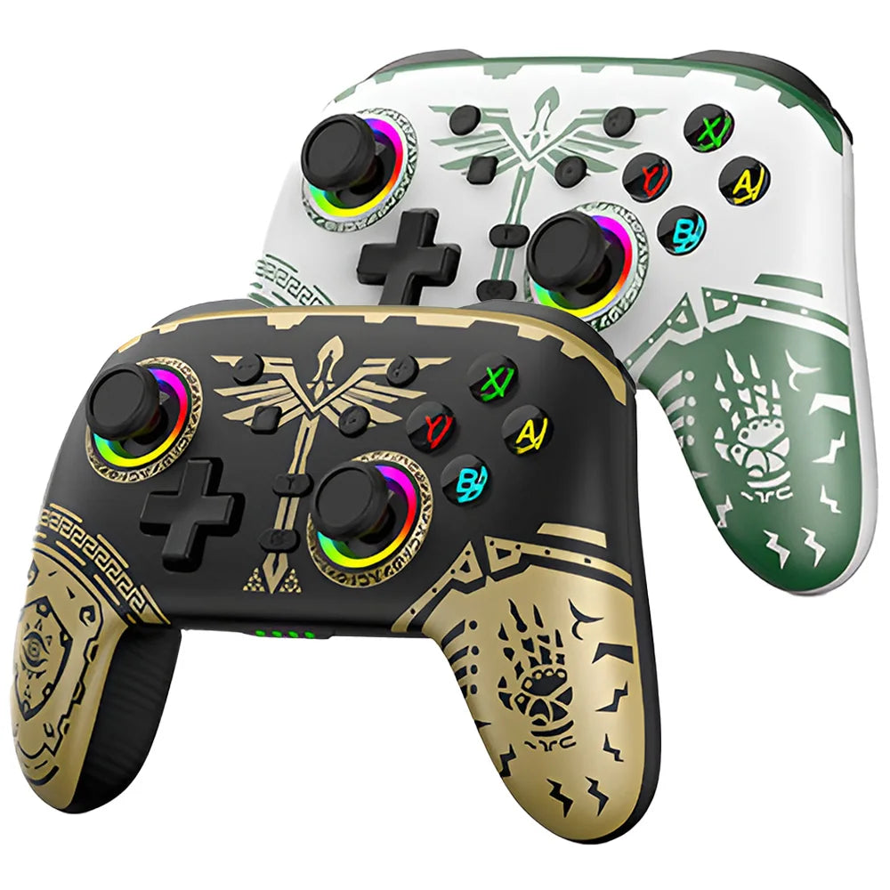Manette de jeu sans fil pour Pro Switch Elite BT Controller pour Switch OLED/Lite Joystick pour PC/Steam Deck avec 6 axes