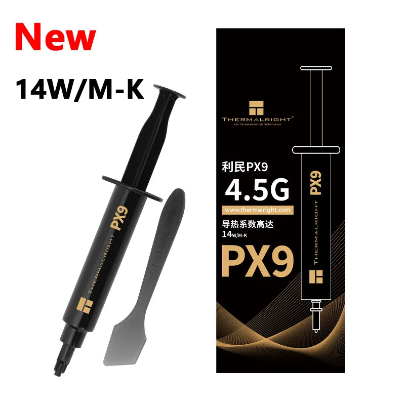Thermalright PX7 Pâte thermique 12,9 W/m-k Composé thermique haute performance CPU GPU Dissipateur de chaleur Graisse de refroidissement 8.5g avec spatule