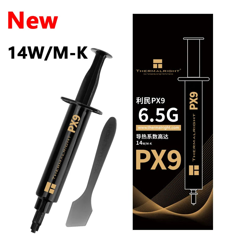 Thermalright PX7 Pâte thermique 12,9 W/m-k Composé thermique haute performance CPU GPU Dissipateur de chaleur Graisse de refroidissement 8.5g avec spatule