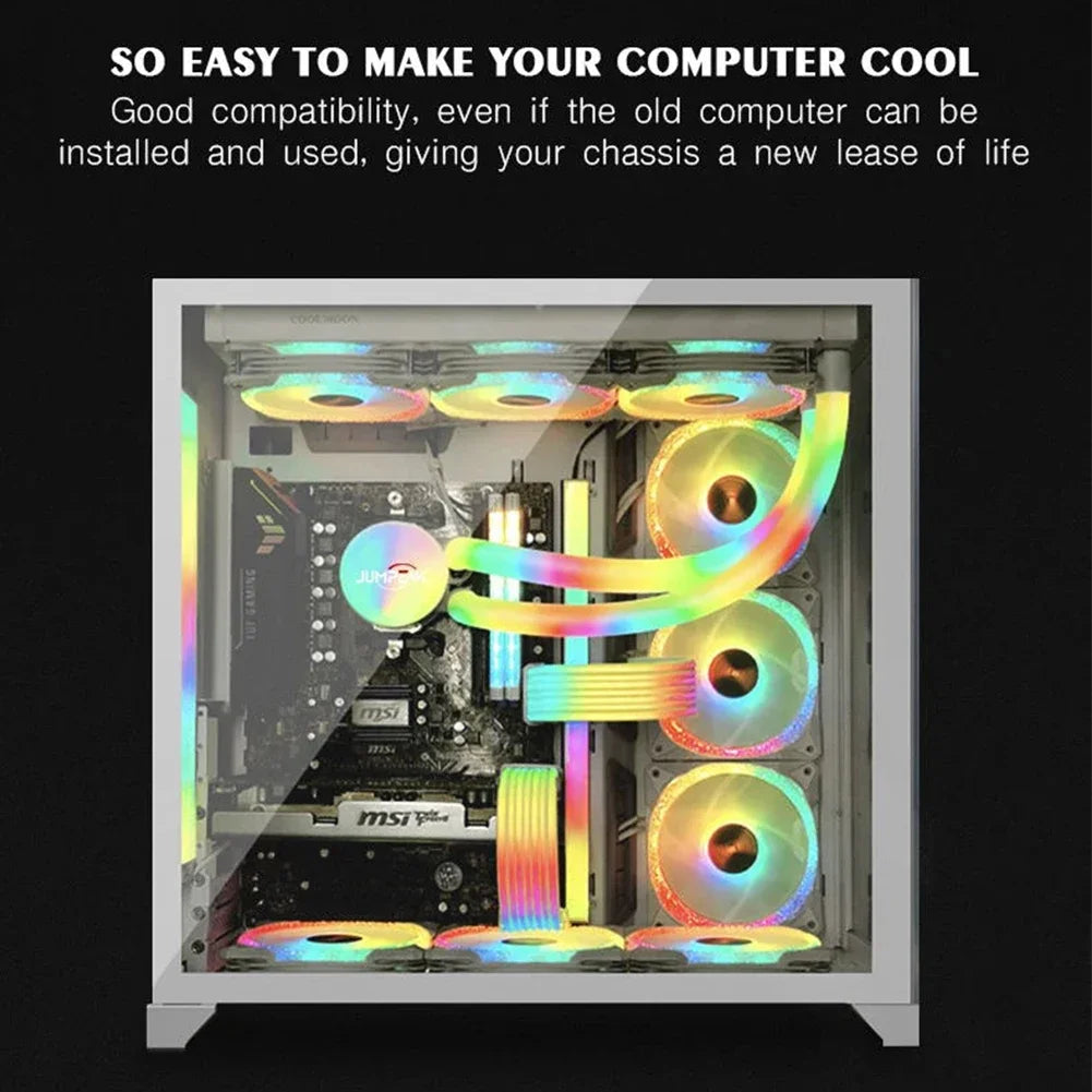 Câble PC de synchronisation ARGB 5V 3 broches 8/24 broches Câble d’extension d’alimentation de la carte mère Flexible LED Strip Light DIY Kit Carte vidéo 8Pin 6PIN Câble