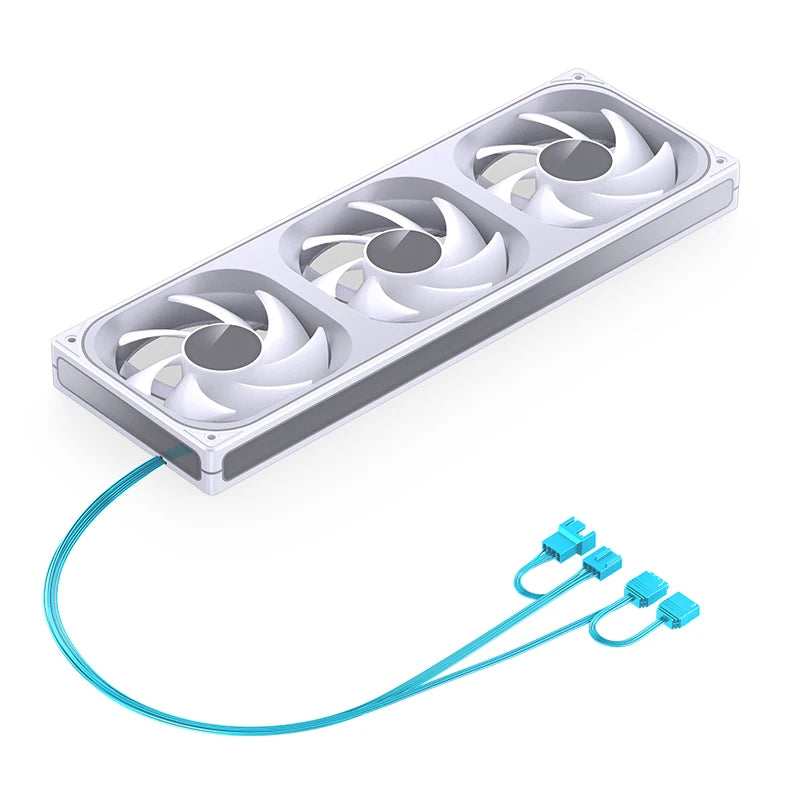 JONSBO ZB-120/240/360 Ventilateur de boîtier d’ordinateur 12CM 5V ARGB 120mm Structure monolithique Ventilateur refroidi à l’eau Kits de ventilateur avant/reverse PWM