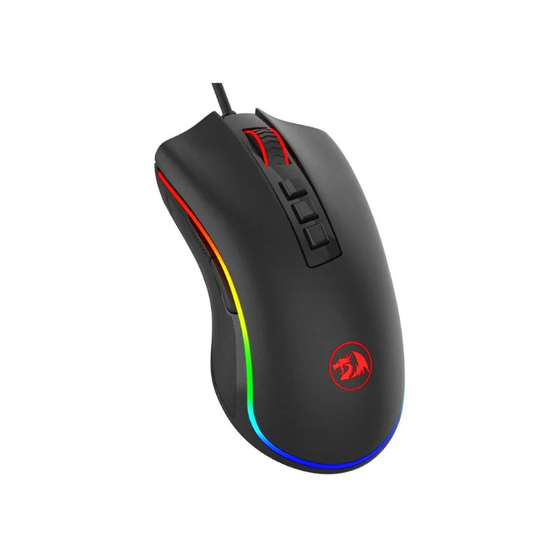 Redragon M711 PC Gaming Mouse Souris filaire 7 boutons programmables personnalisable RGB 10 000 DPI Souris ergonomique