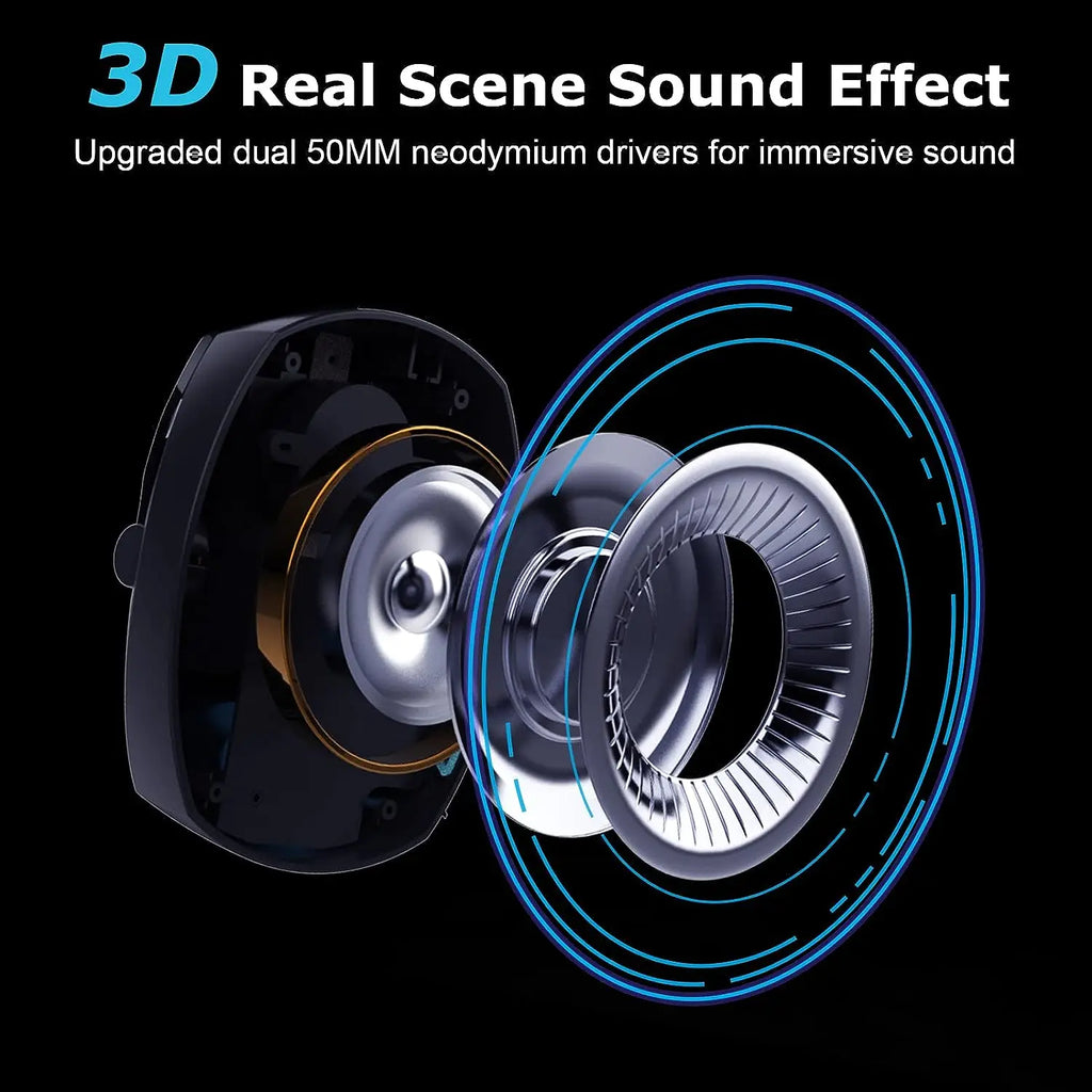Casque Gaming Sans fil RGB Pro