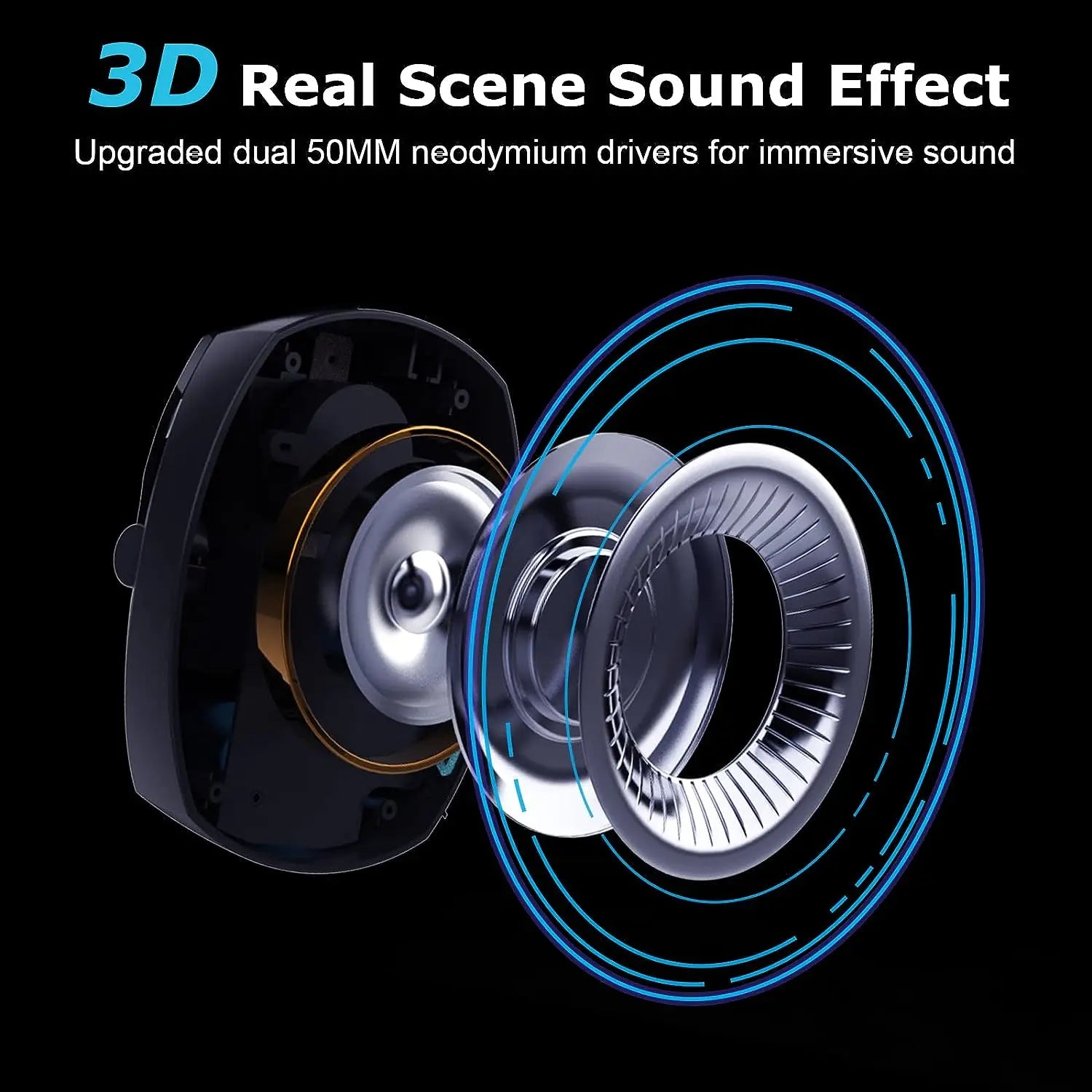Casque Gaming Sans fil RGB Pro