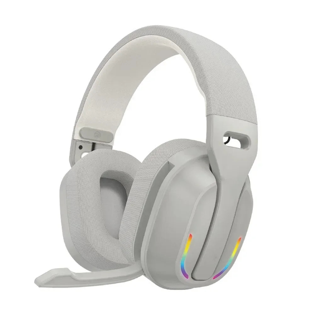 Casque sans fil B500 RGB Casque de jeu antibruit 60H Playtime BTV5.4 & HD Sound Stereo Music Game Écouteurs