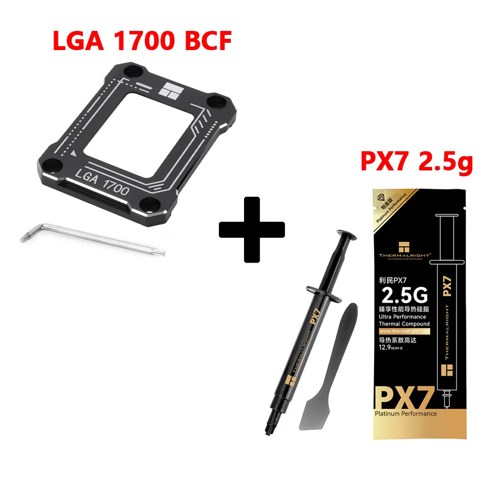 Thermalright PX7 Pâte thermique 12,9 W/m-k Composé thermique haute performance CPU GPU Dissipateur de chaleur Graisse de refroidissement 8.5g avec spatule