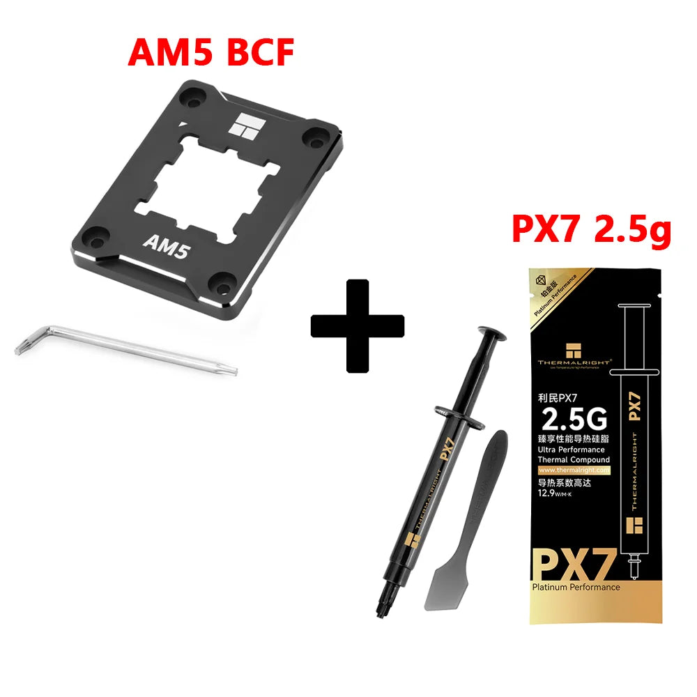 Thermalright PX7 Pâte thermique 12,9 W/m-k Composé thermique haute performance CPU GPU Dissipateur de chaleur Graisse de refroidissement 8.5g avec spatule